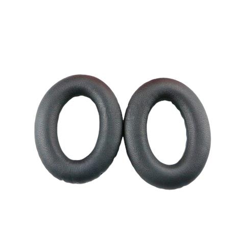 Cuscinetti Auricolari Di Ricambio In Pelle Pu-protein Per Bose Tp1/ae1, 1 Paio Black - Foto 1