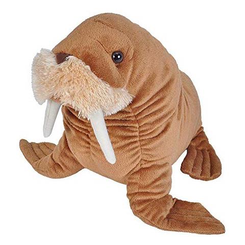 22488 Tricheco Peluche, Peluche, Peluche, Regali Per Bambini, Cuddlekin, Taglia 12, Marrone - Foto 1