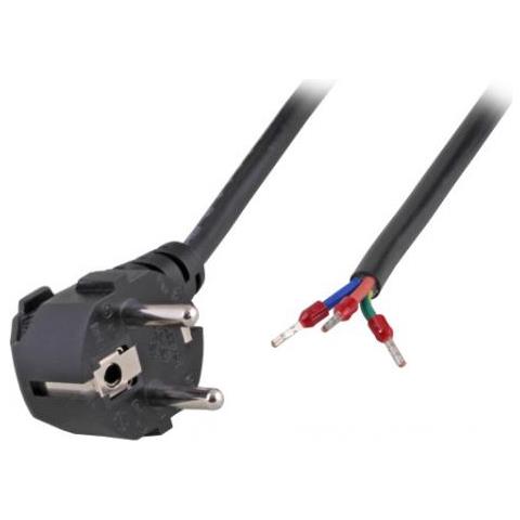 Efb Elektronik Ek504ae. 1,8 Cavo Di Alimentazione Nero 1,8 M Spina Di Alimentazione Di Tipo F - Foto 1