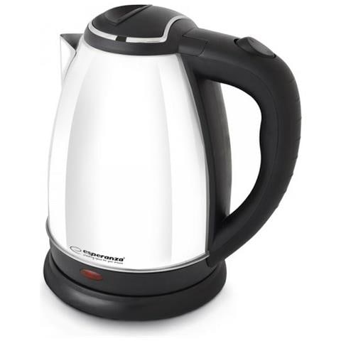 Bollitore Ekk113w Bianco Nero Acciaio Inossidabile Plastica 1800 W 1,8 L - Foto 1