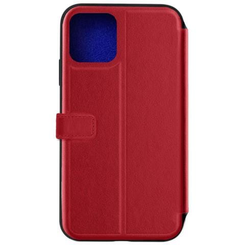Custodia Per Iphone 12 Pro Max Premium Con Portacarte, Rosso - Foto 1