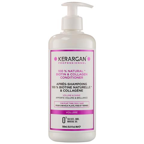 Balsamo Volumizzante Alla Biotina & Collagene - Per Capelli Piatti, Sottili, Opachi - Idratante, Rinforzante - Senza Solfati, Gmo, Olio Minerale - 500ml - Foto 1