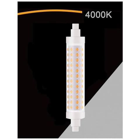Lampadina Led Luce Naturale Attacco R7s 12 Watt Lampada Ricambio Per Faro 4000k - Foto 1