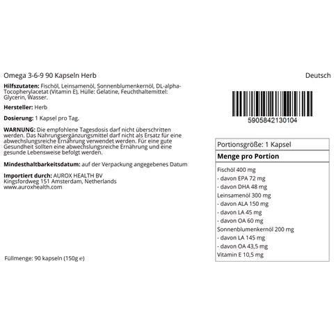 Omega 3-6-9 90 Capsule - Foto 2
