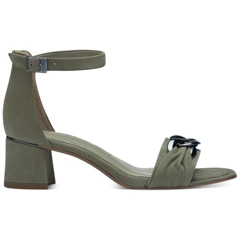 Sage Elegant Open Sandals Sandali Pelle Scarpe Donna Verde Eu 40, 1-28342-20 771 - Foto 1
