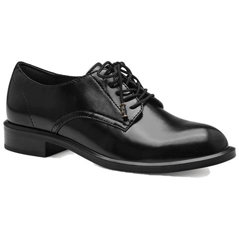Lace-up Formal Shoes Black Matt Scarpe Eleganti Sintetico E Tessile Scarpe Donna Nero Eu 39, 1-23315-43 020 - Foto 1