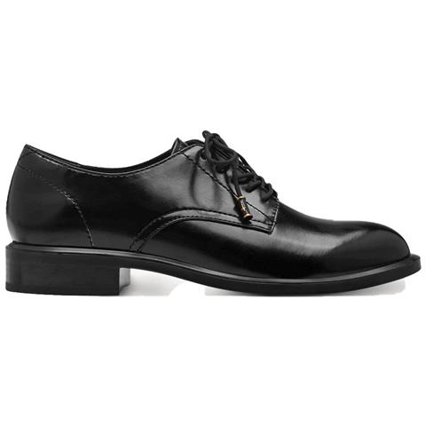 Lace-up Formal Shoes Black Matt Scarpe Eleganti Sintetico E Tessile Scarpe Donna Nero Eu 39, 1-23315-43 020 - Foto 2