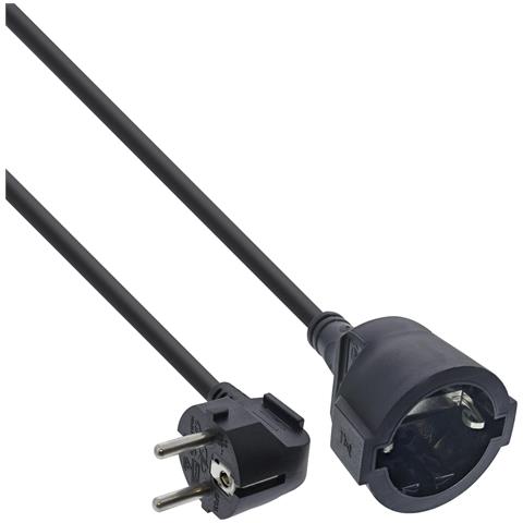 Cavo Alimentazione Prolunga Sch.ko.angolato Cee-7/7 Maschio /femmina15m - Foto 1