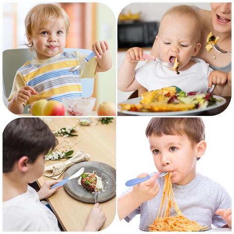 Set Di Posate In Acciaio Inox Per Bambini, 6 Pezzi Eleganti E Resistenti - Foto 4