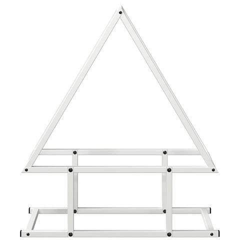 Rastrelliera per Legna da Ardere Bianca 50x25x60 cm - Foto 10