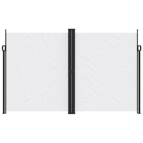 Tenda Da Sole Laterale Retrattile Bianca 200x1000 Cm - Foto 3