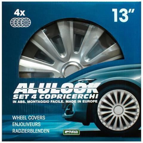 Set 4 Copricerchi 13'' Alulook Delta - Foto 2