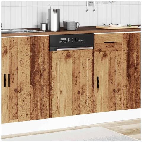 Pannello Lavastoviglie Porto Legno Vecchio 45x1,5x67 Cm - Foto 3