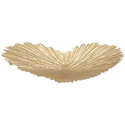 Vassoio Cuore 21 - Oro - Metallo - 25x2x29 Cm - Foto 1