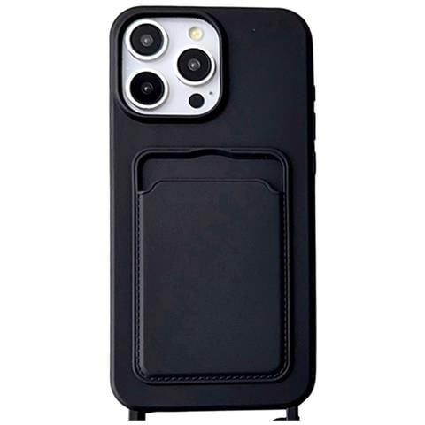 Custodia Protettiva Per Iphone 16 Con Porta Carte E Cordino Iphone 16 Pro - Foto 5