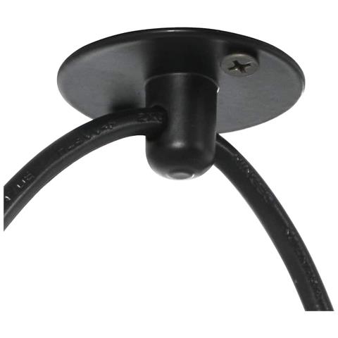 Lampada a Sospensione con 3 Portalampada E27 in Metallo Nero - Foto 9