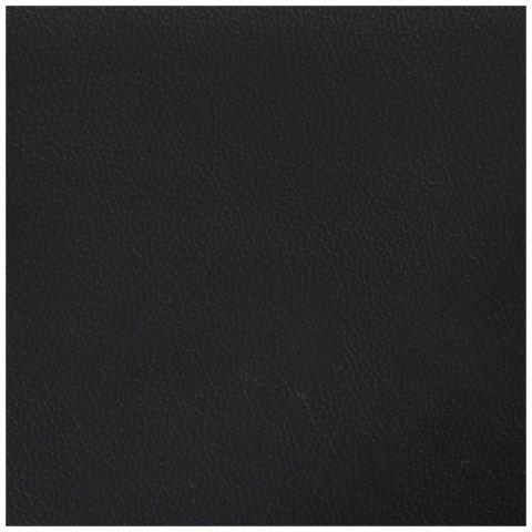 Giroletto a Molle con Materasso Nero 120x190 cm in Similpelle - Foto 9