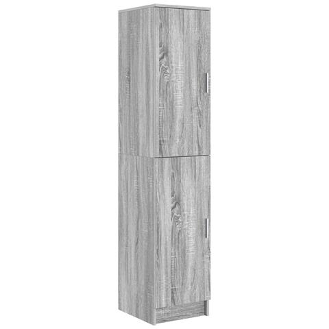 Credenza Grigio sonoma MDF Medio Mobile per Buffet Rettangolare - Foto 1