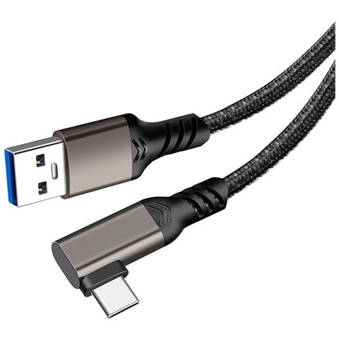 Cavo Vr Type-c Ad Angolo: Streaming Link Per Oculus Quest 2 E Dispositivi Usb-c 2 Metri - Foto 2