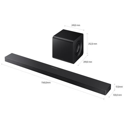 Soundbar HW-QS710GF 3.1.2 Canali Wireless Nero - Foto 5