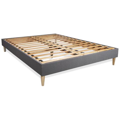 Pacchetto Letto Completo - Materasso 140x200cm + Box Spring Con Doghe (kit) + 2 Cuscini + Piumino - Actiflex Pur - Foto 7