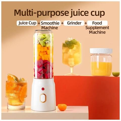 Frullatore Portatile Ricaricabile - 450ml, Ideale Per Smoothie Ovunque - Foto 7