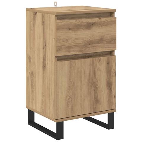 Credenza rovere artigianale 35 x 40 x 70 cm Legno multistrato - Foto 1
