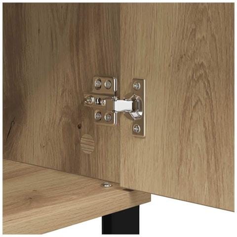 Credenza rovere artigianale 35 x 40 x 70 cm Legno multistrato - Foto 9