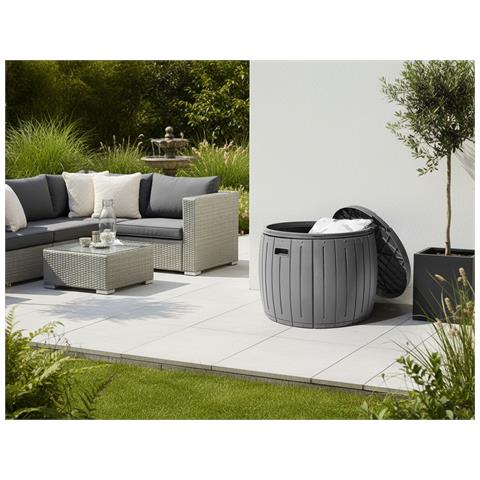 Cesta Prinos 56 Cm 56 Cm Grigio - Foto 1