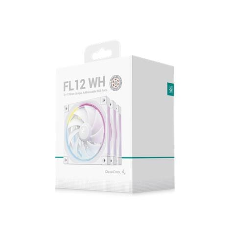 Ventola per PC FL12 WH-3 in 1 120 mm Bianco - Foto 8