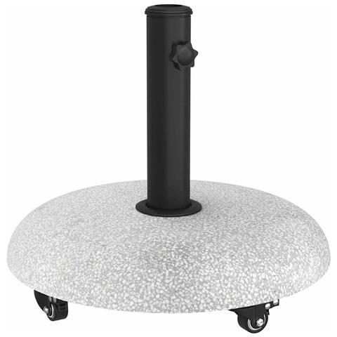 Base per ombrellone Grigio Chiaro e Nero 45 x 45 x 40 cm - Foto 1