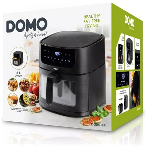 Friggitrice Ad Aria Nera Da 8 Litri E 1800 W - Do543fr - Foto 5