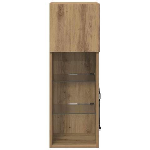 Mobile TV da Parete Rovere artigianale 30,5 x 30 x 90 cm - Foto 9