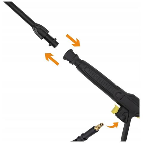 Set Di Accessori Per Idropulitrice Compatibile Con Kärcher K2-k7 - Pistola Con Lancia E Ugello Vario, 150 Bar, 10 L /min, 60°c - Foto 2