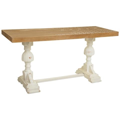 Tavolo Da Soggiorno In Legno Marrone 150x60x72h - Foto 1