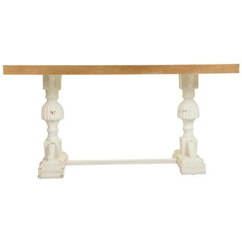 Tavolo Da Soggiorno In Legno Marrone 150x60x72h - Foto 2