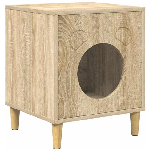 Casa per Gatti Sonoma 42,5 x 40 x 53 cm Legno multistrato - Foto 1