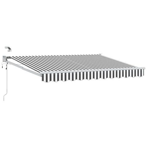 Tettuccio Elettrico Retrattile Antracite e Bianco 3,5 x 2,5 m - Foto 1