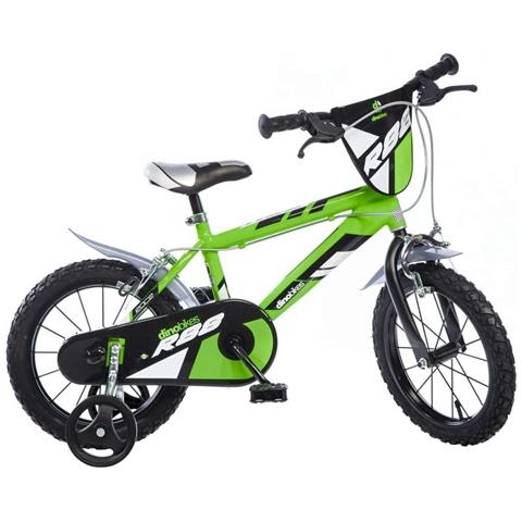 Bici Mtb Da Bambino Misura 16'' Bicicletta Da Bimbo Modello R88 Mountain Bike Con Rotelle - 16 Verde - Foto 1