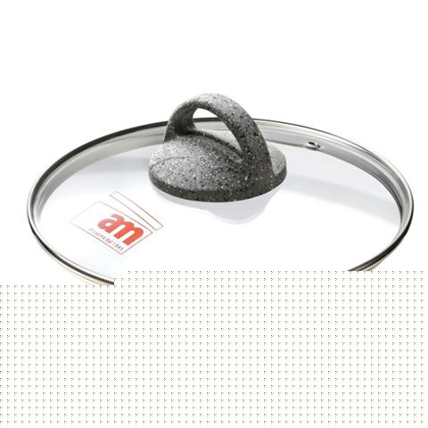 Coperchio in vetro modello Cuore di Pietra diametro 22 cm - Foto 1