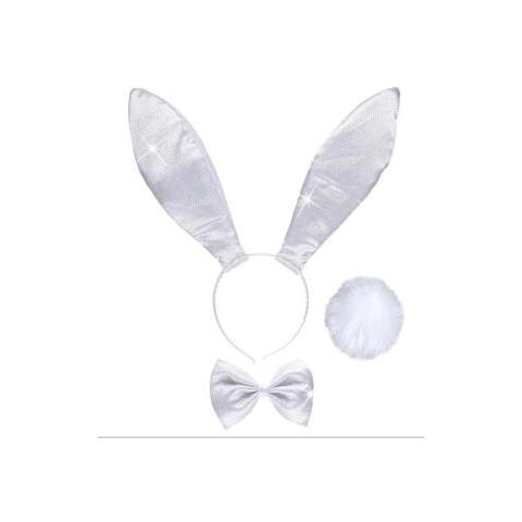 CONIGLIETTA BIANCA GLITTER set travestim - Foto 1