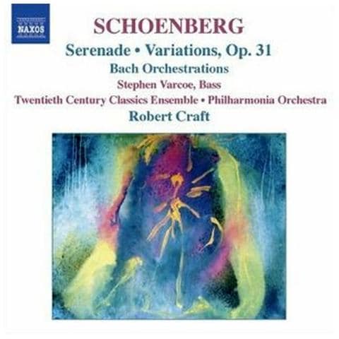 Schoenberg Arnold - Variazioni Per Orchestra Op. 31, Serenata Op. 24, Orchestrazioni Di Opere Di Bach - Foto 1