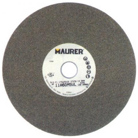 Mola Abrasiva al Corindone Misura 200X25X20 mm Grana 60 Maurer - Foto 2