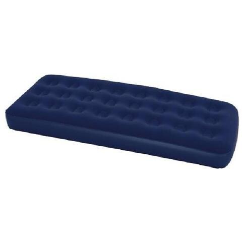 Materassino Airbed Blu Floccato Singolo 185x76x22 cm - Foto 7