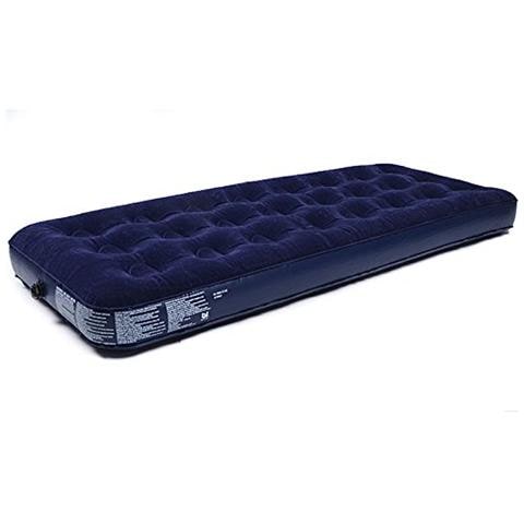Materassino Airbed Blu Floccato Singolo 185x76x22 cm - Foto 2