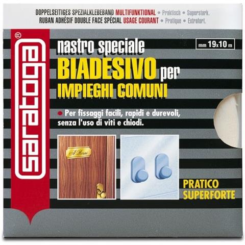 Nastro Biadesivo Impieghi Comuni Mt. 10 X Cm19 - Foto 1