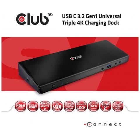 Csv-1562 Replicatore Di Porte E Docking Station Per Notebook Nero - Foto 3