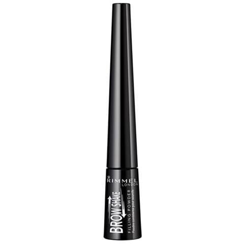 Rimmel Eyeliner Brow Shake Filling Powder - Terra viso004 Soft Black - Foto 1