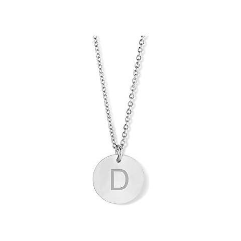 Collana Co88 Con Ciondolo A Forma Di Lettera D Da 15 Mm. - Foto 1