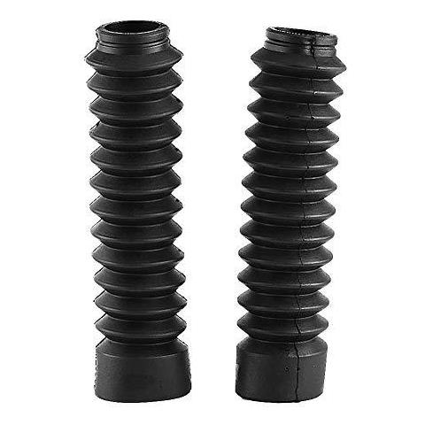 Forcella Copertina 205x42mm Moto Anteriore Gomma Shock Proteggere Ghette Boot (nero) - Foto 2
